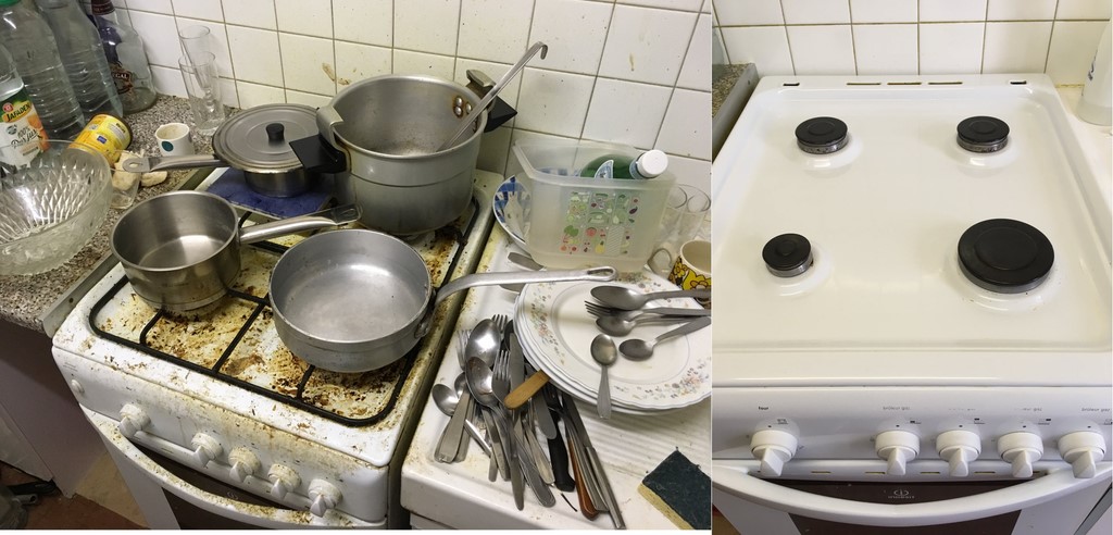 nettoyage gazinière